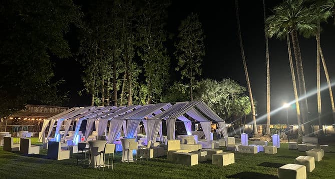 Brilliant Lounge Event Rentals marquee