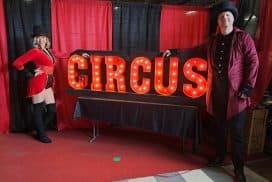 Cincinnati Circus Company tent