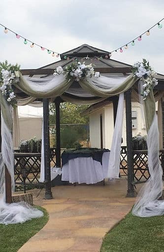 Fresno Party Rental Supplies marquee