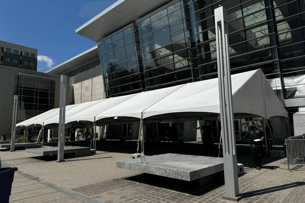 J & J Tent and Party Rentals marquee