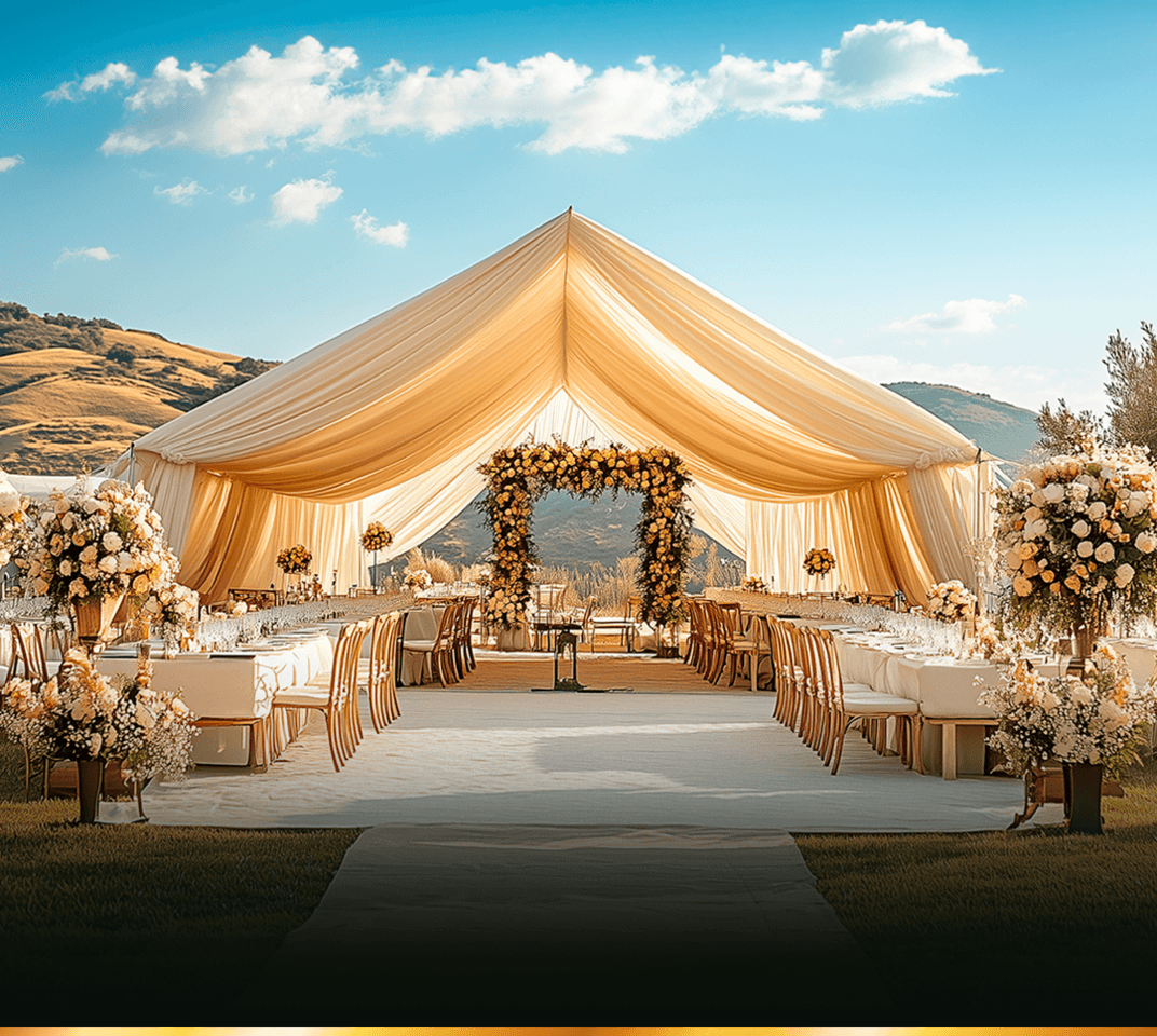 La Fiesta Rentals marquee