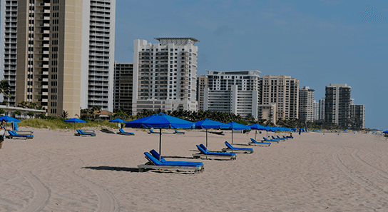 Oceanside Beach Service Boca Raton tent