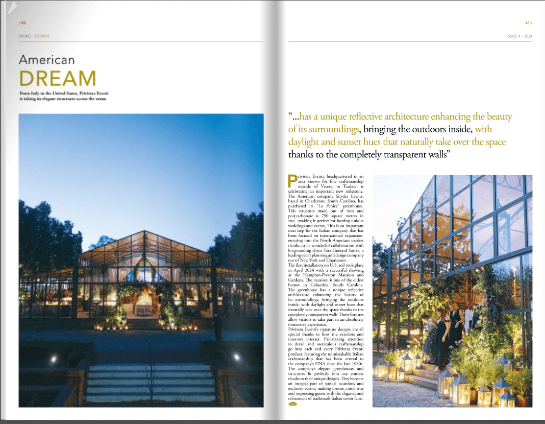 Snyder Events marquee